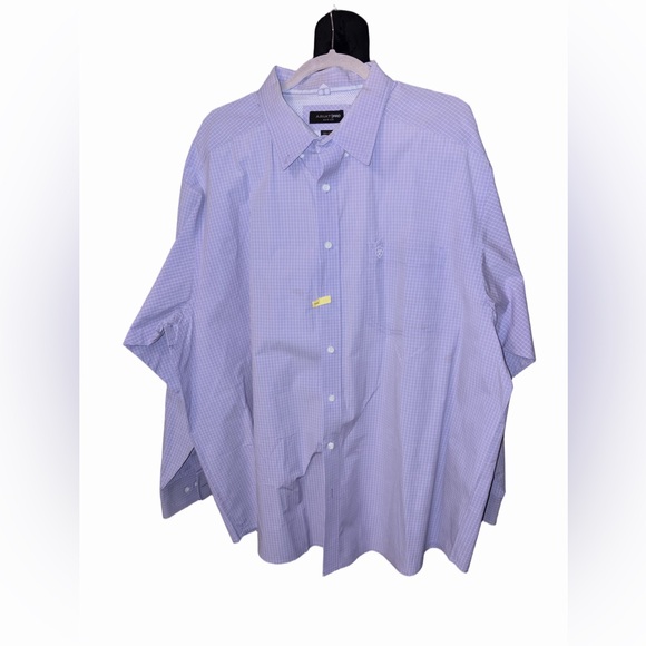 🆕💜 Ariat Pro Series Mens Purple Check Western Button Down Shirt Rodeo Ranch - Picture 1 of 15